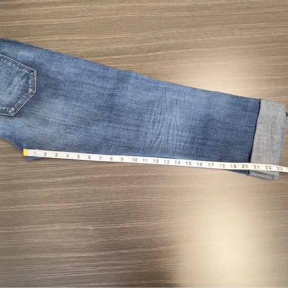 CITIZENS OF HUMANITY Dani Jeans Cropped Straight Leg. Blue. Tailored waist. - Picture 12 of 13